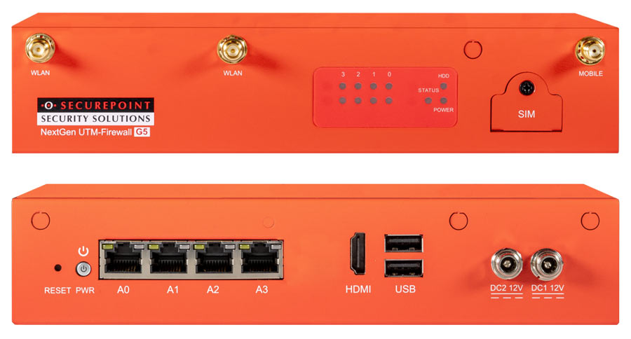 Securepoint NextGen UTM-Firewall G5 RC100
